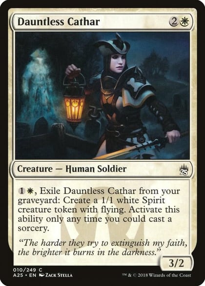 Dauntless Cathar, Masters 25 10