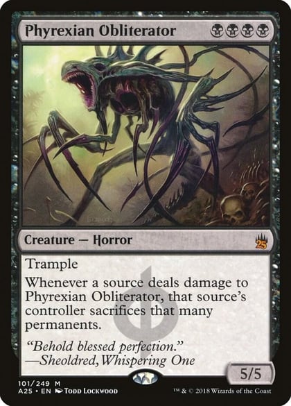 Phyrexian Obliterator, Masters 25 101