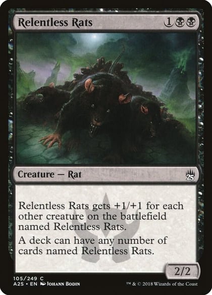 Relentless Rats, Masters 25 105