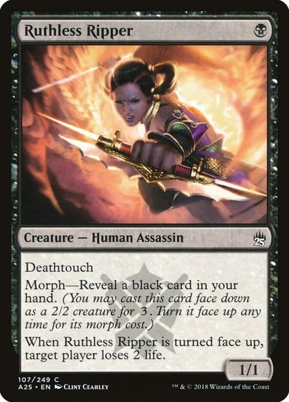 Ruthless Ripper, Masters 25 107