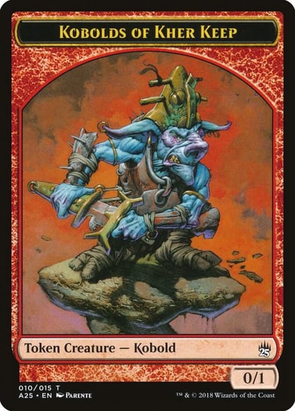 Kobolds of Kher Keep Token (010), Masters 25 10