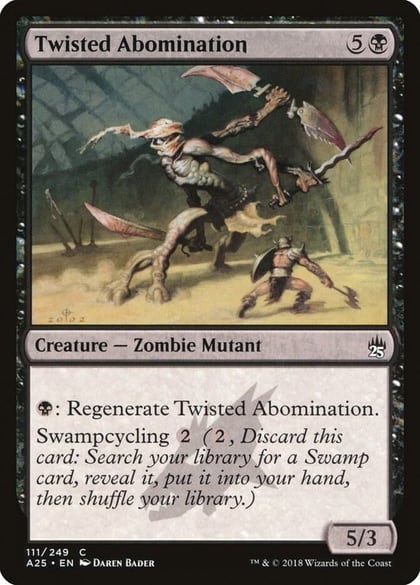 Twisted Abomination, Masters 25 111