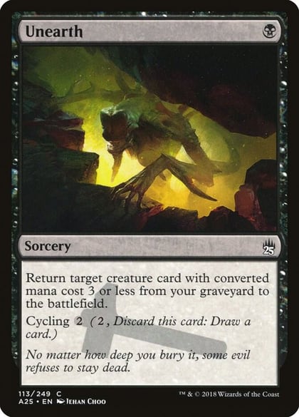 Unearth, Masters 25 113