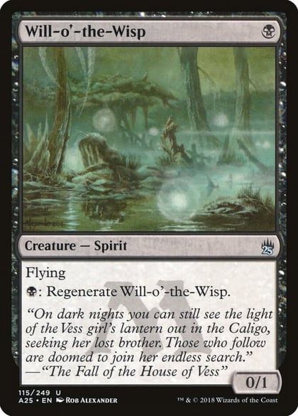 Will-o'-the-Wisp, Masters 25 115