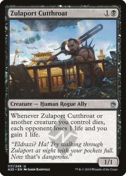 Zulaport Cutthroat, Masters 25 117