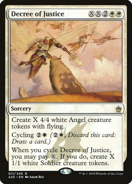 Decree of Justice, Masters 25 11