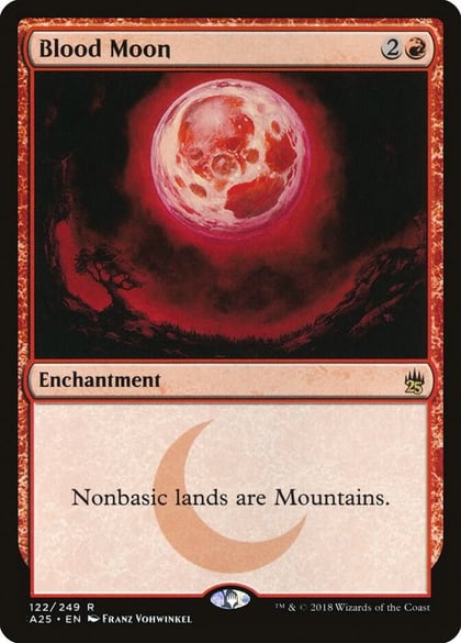 Blood Moon, Masters 25 122