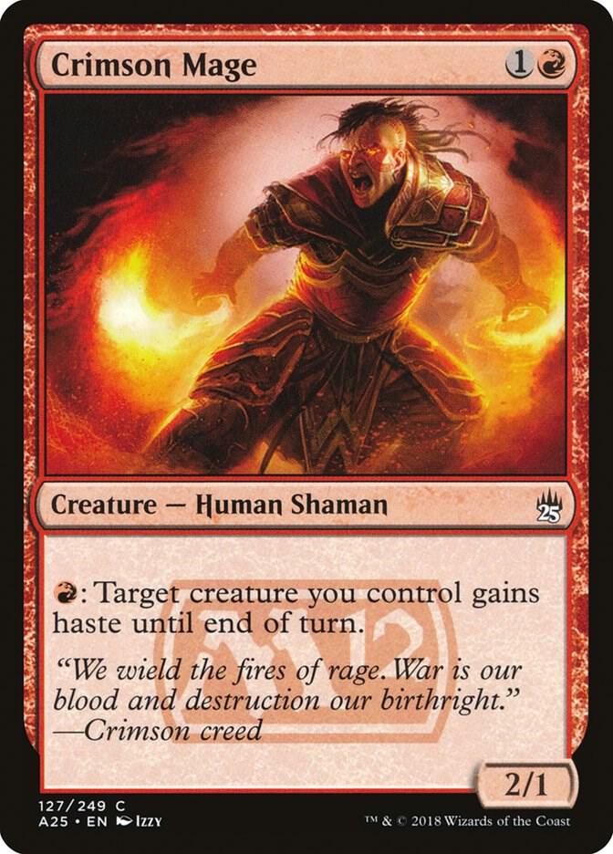 Crimson Mage, Masters 25 127