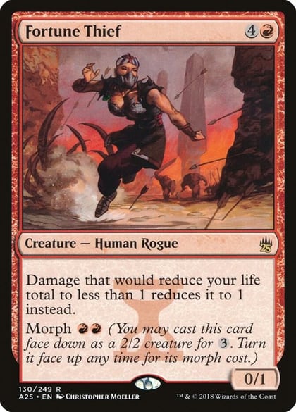 Fortune Thief, Masters 25 130