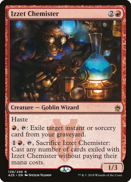 Izzet Chemister, Masters 25 138