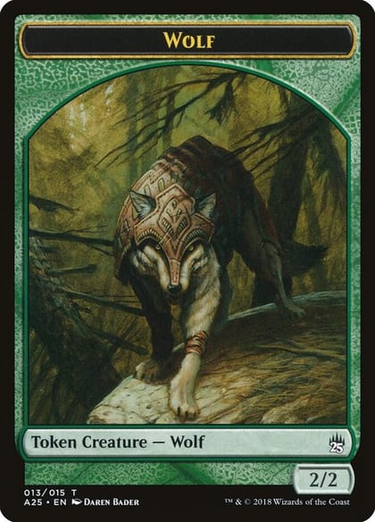 Wolf Token (013), Masters 25 13