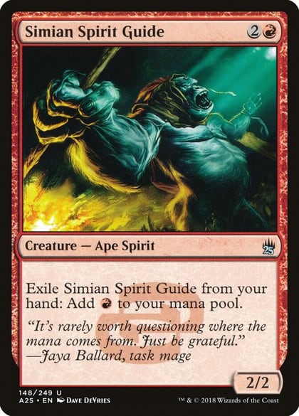 Simian Spirit Guide, Masters 25 148