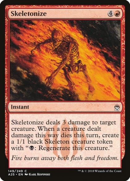 Skeletonize, Masters 25 149