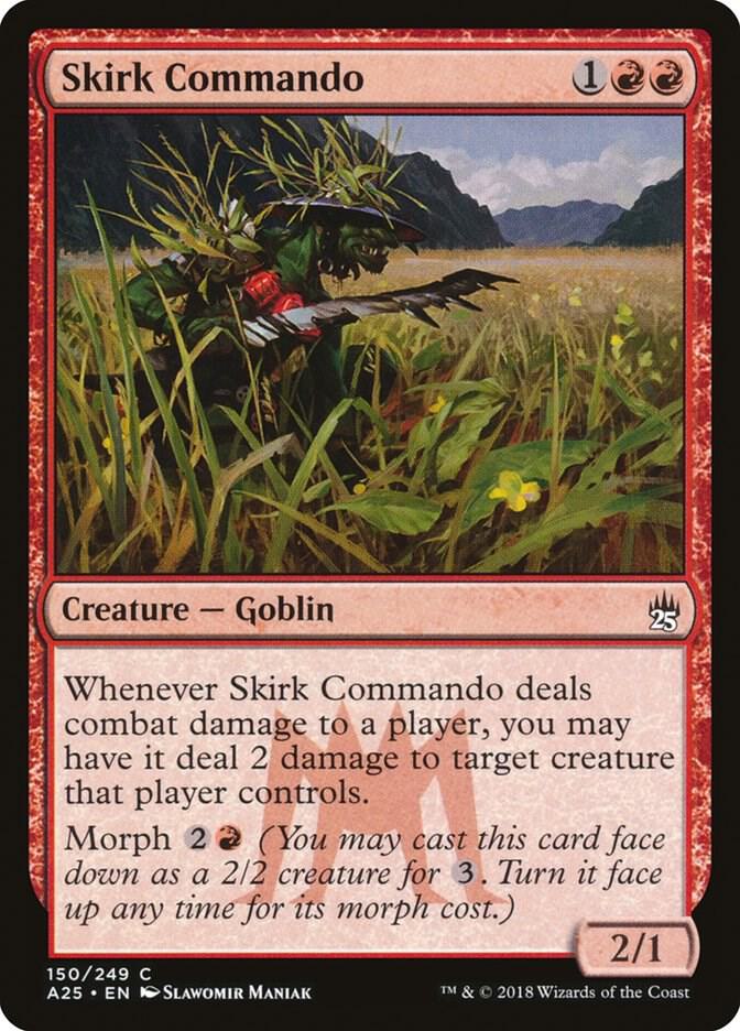 Skirk Commando, Masters 25 150