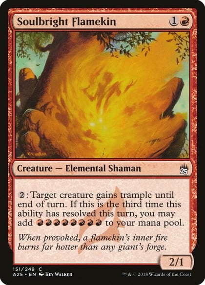 Soulbright Flamekin, Masters 25 151
