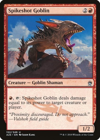 Spikeshot Goblin, Masters 25 152