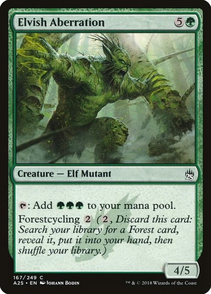 Elvish Aberration, Masters 25 167