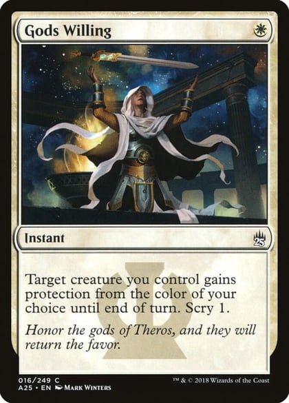 Gods Willing, Masters 25 16