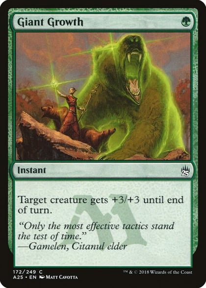 Giant Growth, Masters 25 172