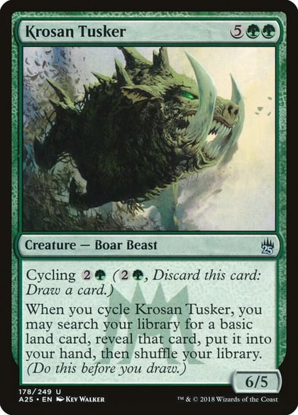 Krosan Tusker, Masters 25 178