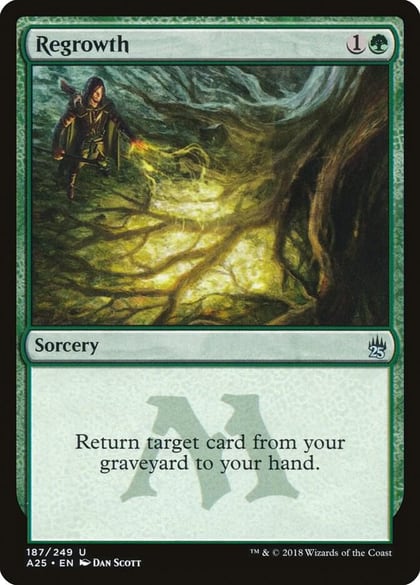 Regrowth, Masters 25 187