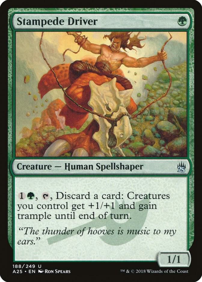 Stampede Driver, Masters 25 188