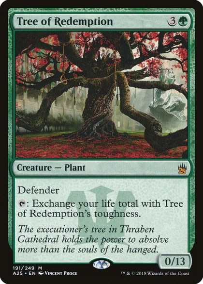 Tree of Redemption, Masters 25 191