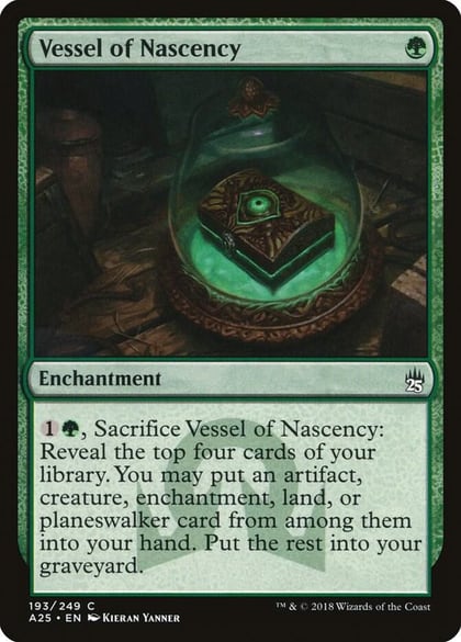 Vessel of Nascency, Masters 25 193
