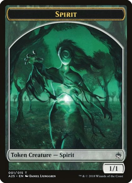 Spirit Token (001), Masters 25 1