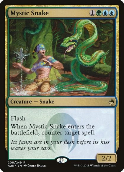 Mystic Snake, Masters 25 208
