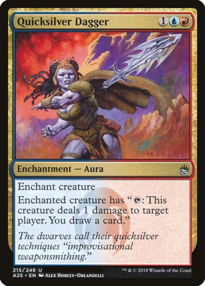 Quicksilver Dagger, Masters 25 215