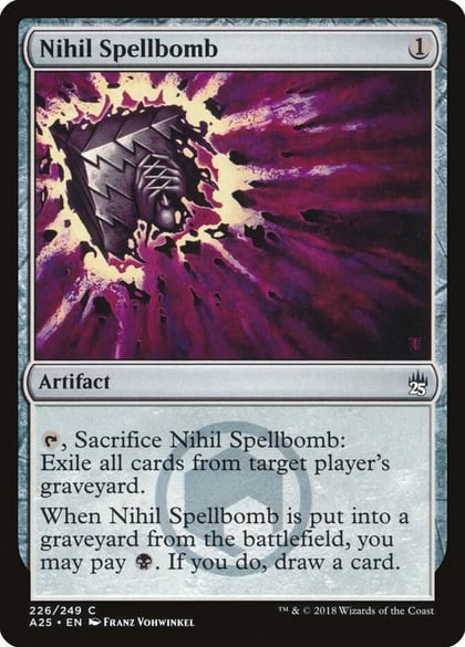 Nihil Spellbomb, Masters 25 226