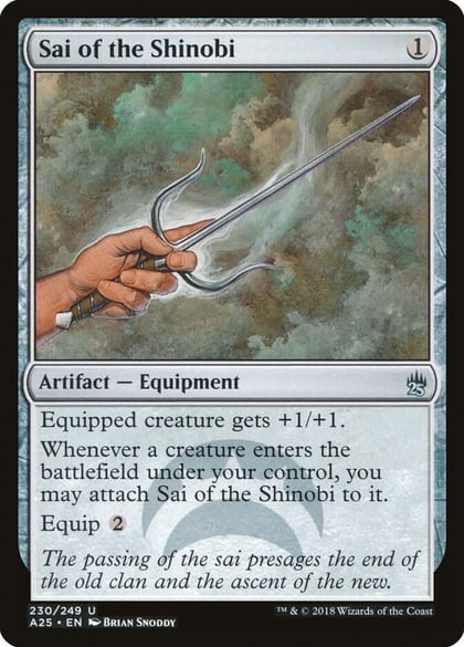 Sai of the Shinobi, Masters 25 230