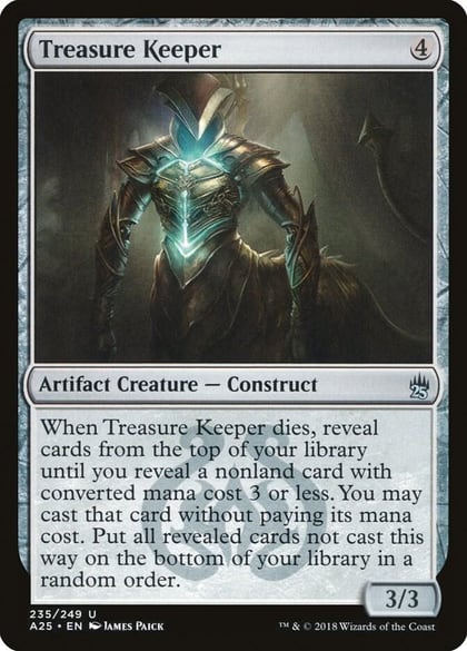 Treasure Keeper, Masters 25 235