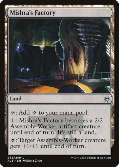 Mishra's Factory, Masters 25 242
