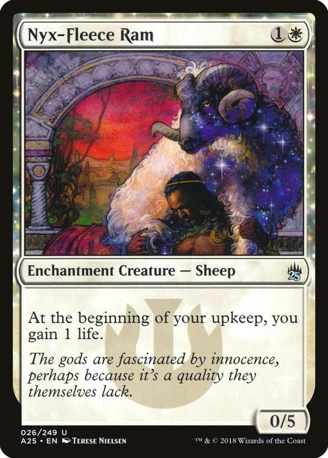Nyx-Fleece Ram, Masters 25 26