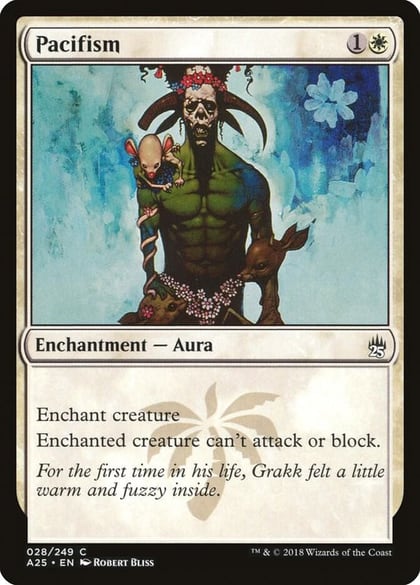 Pacifism, Masters 25 28