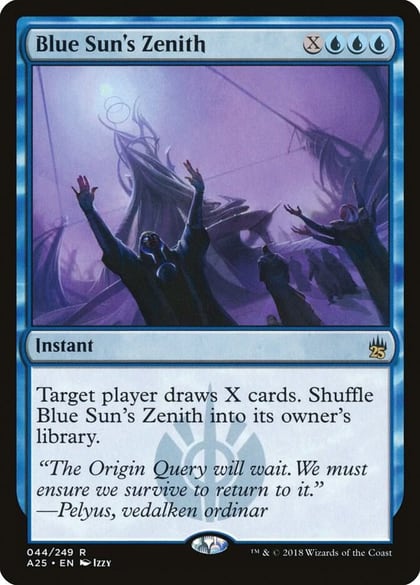 Blue Sun's Zenith, Masters 25 44