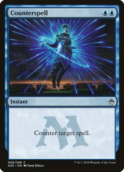Counterspell, Masters 25 50