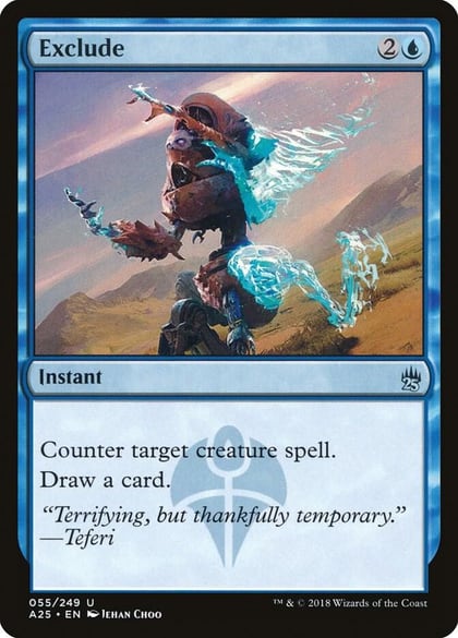 Exclude, Masters 25 55