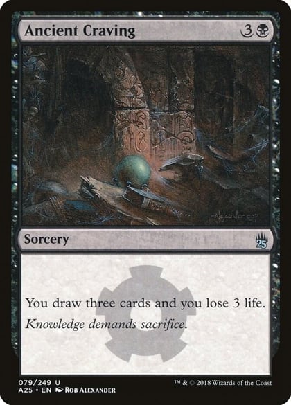 Ancient Craving, Masters 25 79