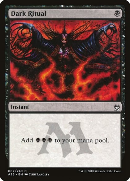 Dark Ritual, Masters 25 82