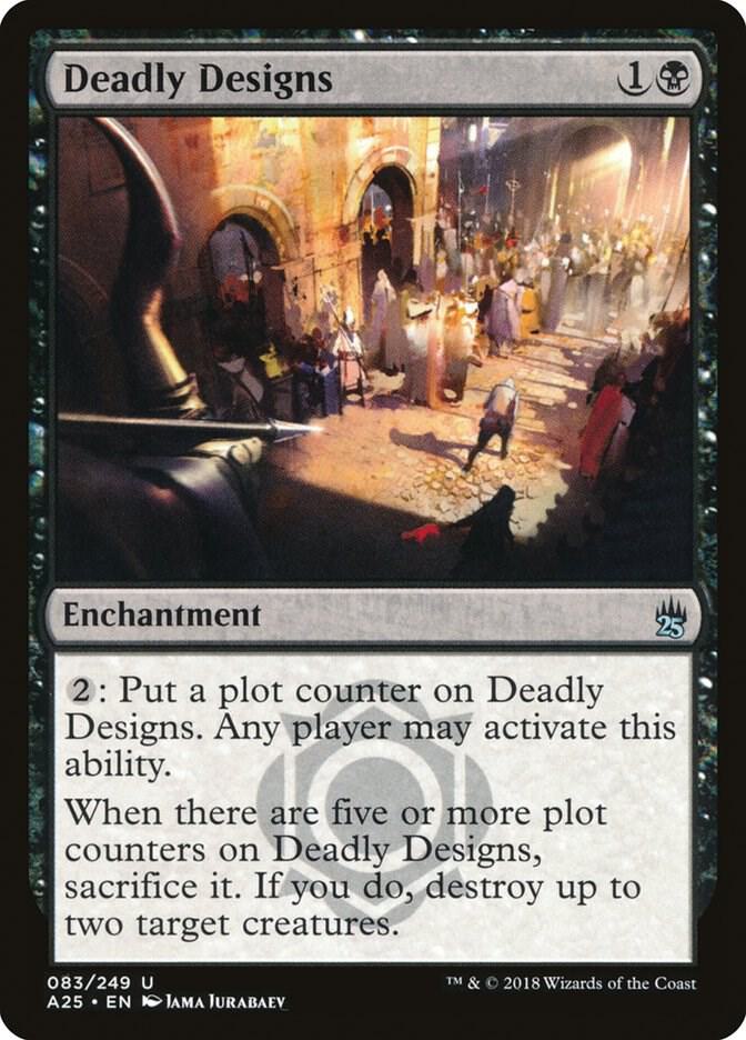 Deadly Designs, Masters 25 83