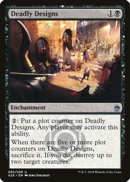 Deadly Designs, Masters 25 83