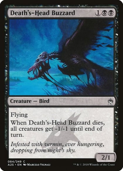 Death's-Head Buzzard, Masters 25 84