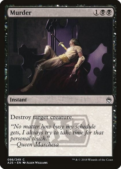 Murder, Masters 25 98