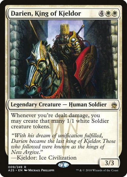 Darien, King of Kjeldor, Masters 25 9