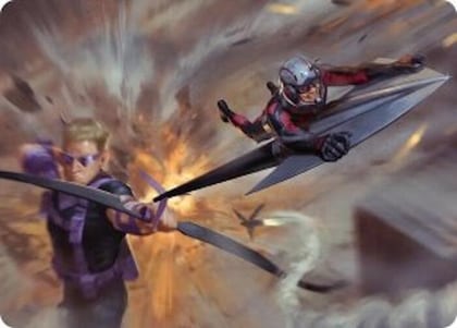 Team Tactics Art Card, Art Series: Marvel Super Heroes 12