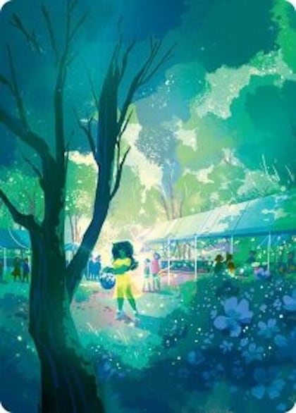 Forest Art Card, Art Series: Marvel Super Heroes 17
