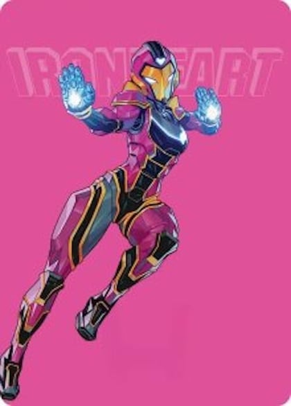 Ironheart, Clever Champion Art Card, Art Series: Marvel Super Heroes 23